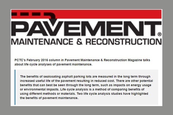 pavement -parking lot maintenance, sealcoating, asphalt repair-