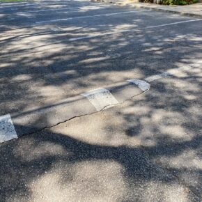 Parking Lot Maintenance | Speed Bump Installation| Pensacola, FL |