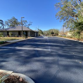 -parking lot maintenance, sealcoating, asphalt repair-