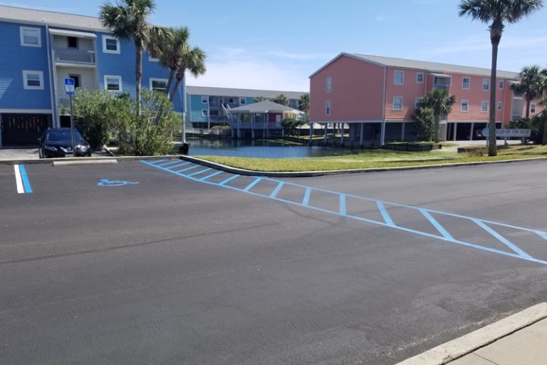 20210312_114651 Pensacola Beach Handicap Parking ADA Compliance