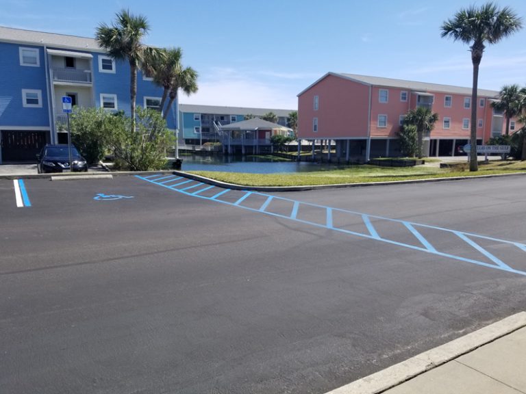 Pensacola Beach Handicap Parking ADA Compliance
