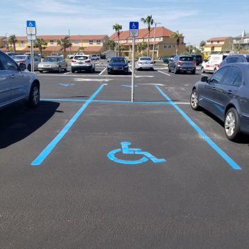 Pensacola Beach Handicap Parking ADA Compliance