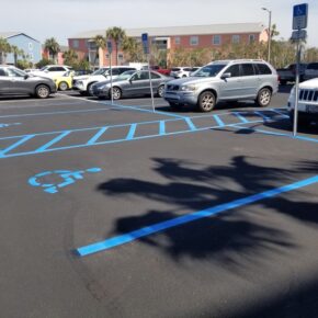 Pensacola Beach Handicap Parking ADA Compliance