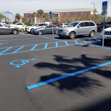 Pensacola Beach Handicap Parking ADA Compliance