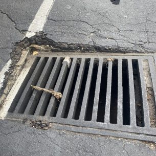 Pensacola parking lot drain repair