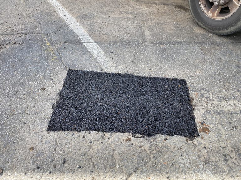 Pensacola parking lot pothole patch repair Pensacola parking lot pothole patch repair