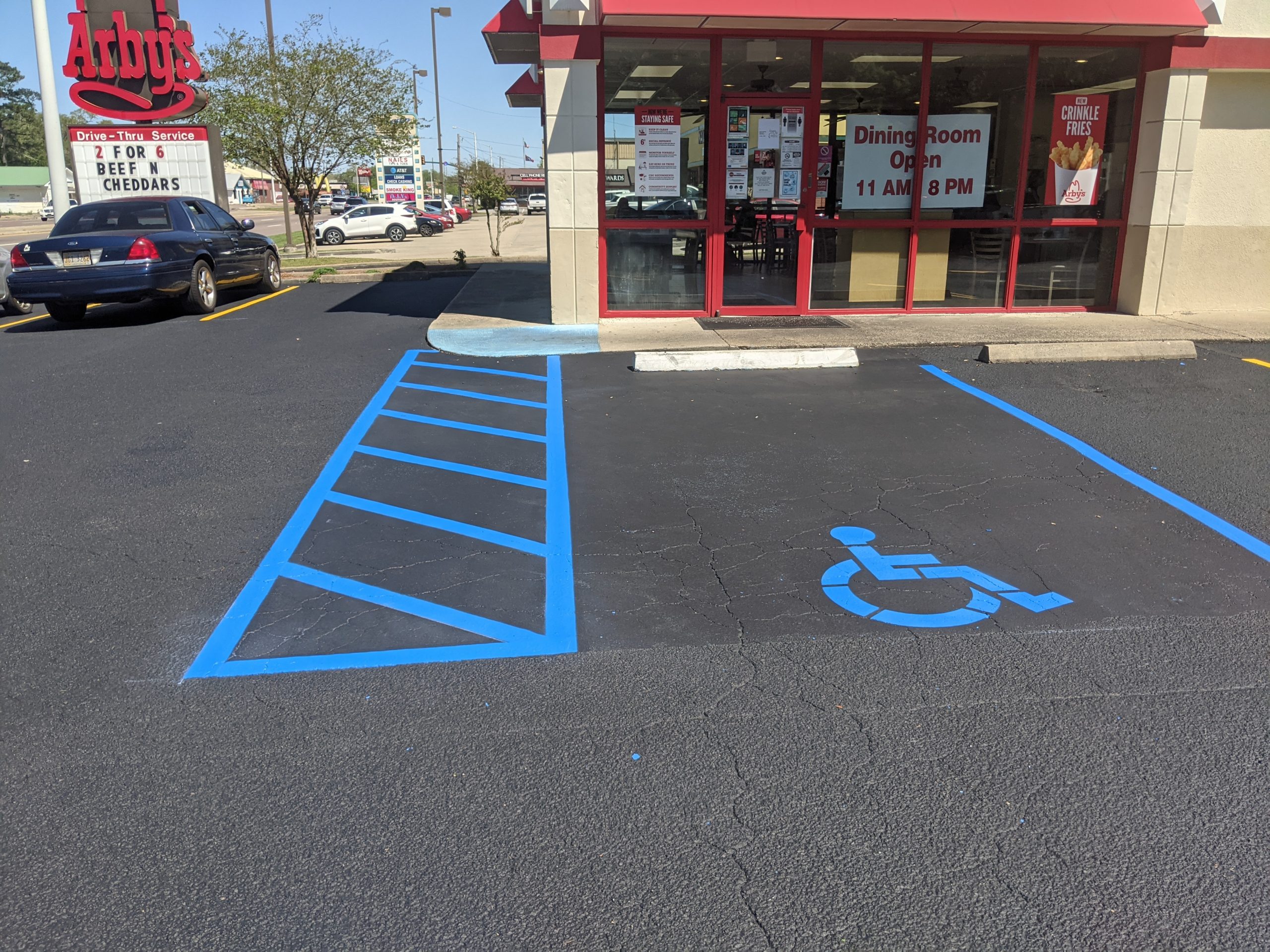 Parking Lot Striping and ADA Compliance