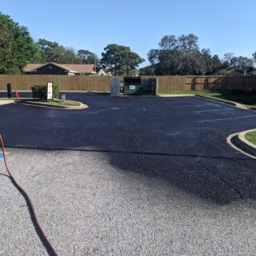 parking lot maintenance, sealcoating, resurfacing, striping