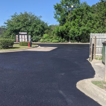 parking lot maintenance, sealcoating, resurfacing, striping