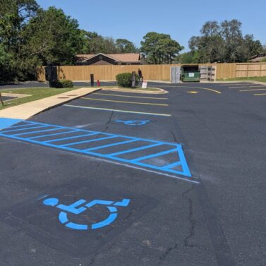 parking lot maintenance, sealcoating, resurfacing, striping
