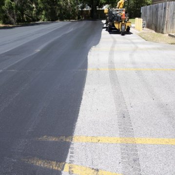 pensacola parking lot sealcoating striping crack seal example