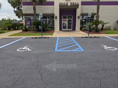 -parking lot maintenance, sealcoating, asphalt repair-