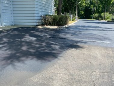 -parking lot maintenance, sealcoating, asphalt repair-