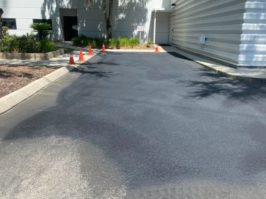 -parking lot maintenance, sealcoating, asphalt repair-