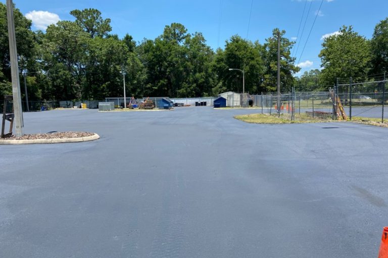 CasTech-Parking-Lot-Maintenance-Parking-Lot-Striping-Sealcoating-Directional-Arrows-gainesville-FL-2021-020 -parking lot maintenance, sealcoating, asphalt repair-
