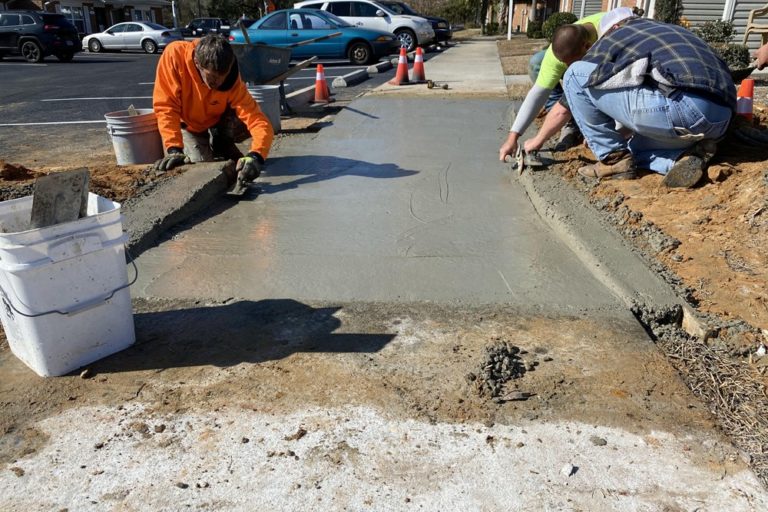 pensacola-parking-lot-maintenance-walk-way-repair-004